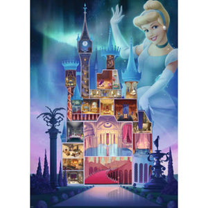 Ravensburger – disney castle assepoester – puzzel 1000 stukjes