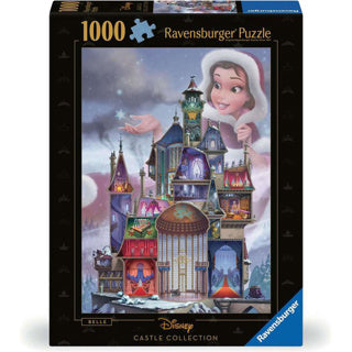 Ravensburger legpuzzel disney castles belle, 1000st.