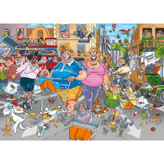 Load image into Gallery viewer, Wasgij original puzzel buitenkansjes 1000 stukjes
