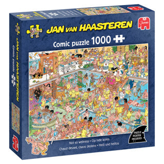 Load image into Gallery viewer, Jan van haasteren - op hete kolen - 1000 stukjes puzzel - legpuzzel
