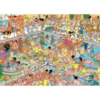 Jan van haasteren - op hete kolen - 1000 stukjes puzzel - legpuzzel