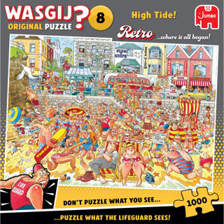 Load image into Gallery viewer, Jumbo wasgij retro original 8 legpuzzel - vloed!, 1000st.
