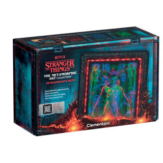 Load image into Gallery viewer, Clementoni - puzzel - stranger things - morphing collection - eleven - puzzel met rgb verlichting en morphing effect - 520 stukjes
