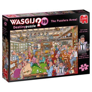 Load image into Gallery viewer, Puzzel wasgij cafe de puzzelhoek 1000 stukjes
