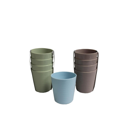 Beker kunststof 25cl ø7,5xh8,5cm set a 4 stuks