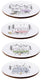Puckator onderzetters - wildwood caravan - set 4 stuks - 10cm
