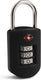 Pacsafe prosafe 1000-tsa kofferslot 3 cijferig-reisslot-bagageslot-usa bagageslot-zwart (black)