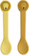 Trixie siliconen lepel 2-pack mr. lion - kinderservies - stainless steel 100% food grade silicone - set 2 lepels - vaatwasbestendig