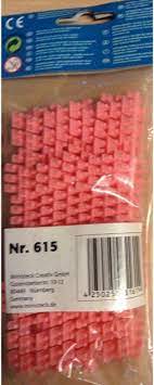 Ministeck - 9 kleurstrips nr 615 roze