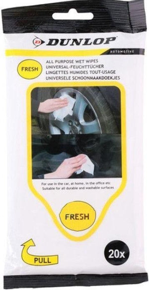 Dunlop schoonmaakdoekjes multi 20pcs
