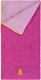 Abbey camp kinderslaapzak 2 seizoenen - dekenmodel - roze - 140x70 cm - warm comfortabel - koppelbaar