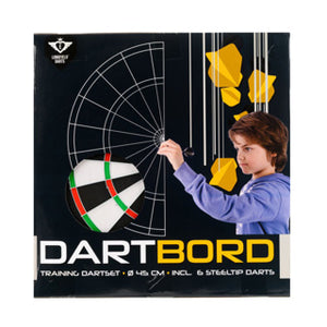 Longfield dartbord 2,5 cm met 6 darts