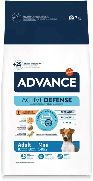 Advance - mini adult - hondenvoer - 7 kg