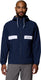 Columbia spire valley™ hooded windbreaker heren outdoorjas - collegiate navy, white