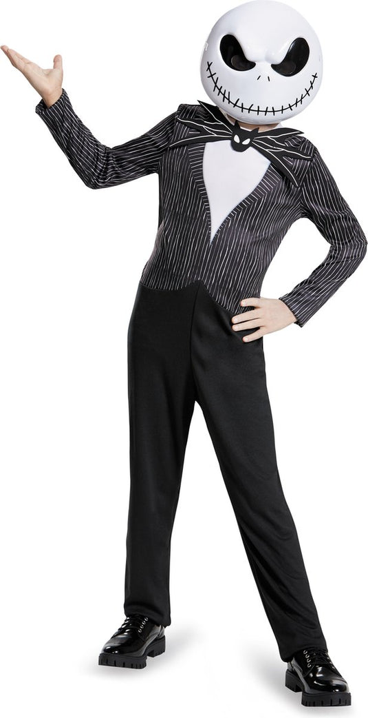 Disguise disney - nightmare before kerstmis, jack skellington classic volwassenen, maat l xl (42-46), volwassenen