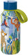 Quokka , isolatie fles 330ml solid kids model met riem en jungle motief, meerkleurig