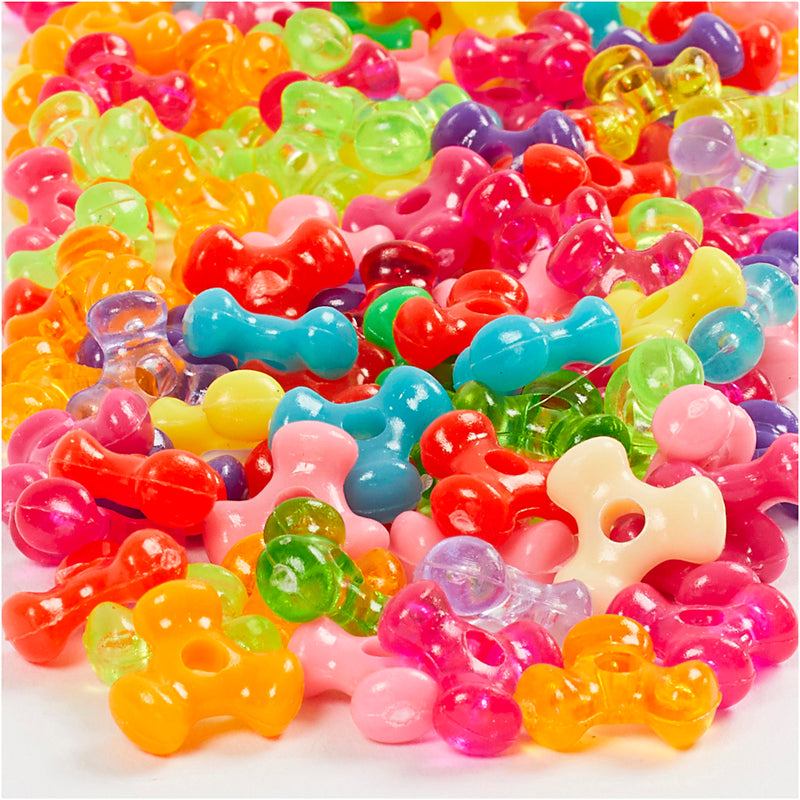 Afbeelding laden in galerijviewer, Https: www.cchobby.nl tri-kralen-mix-d-10-mm-gatgrootte-2-mm-ca-200-stuk-65-gr-125-ml-1-doos
