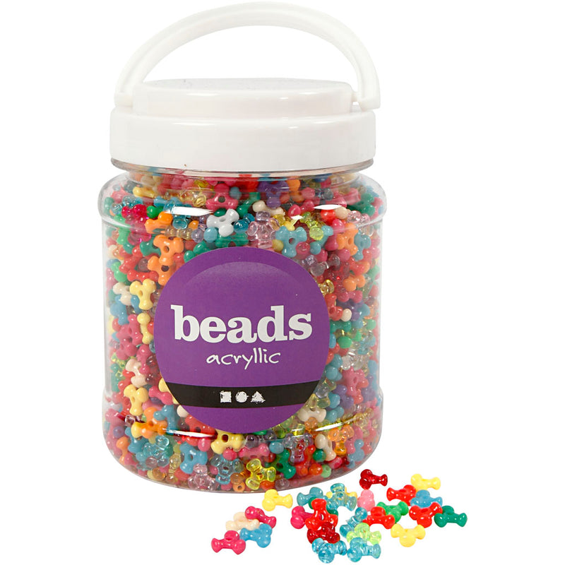 Afbeelding laden in galerijviewer, Https: www.cchobby.nl tri-kralen-mix-d-10-mm-gatgrootte-2-mm-ca-2800-stuk-diverse-kleuren-385-gr-700-ml-1-doosje
