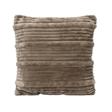 Decoris sierkussen polyester grijs 45x45cm