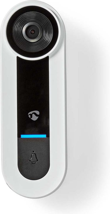 Nedis smartlife videodeurbel - netvoeding - 1536x1536 - cloud opslag (optioneel) microsd (niet inbegrepen) onvif - ip65 - met bewegingssensor - wit
