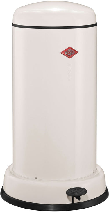 Wesco baseboy prullenbak met soft close | 20 liter | metaal - mat zand | pedaalemmer