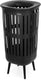 Brabantia collect-it hi wasmand - met deksel - 55 l - black