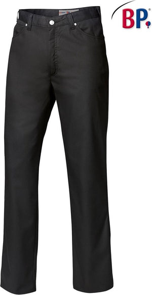 Bp 1669-686-32 herenjeans werkbroek zorgbroek - zwart - 50n