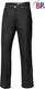 Bp 1669-686-32 herenjeans werkbroek zorgbroek - zwart - 50n