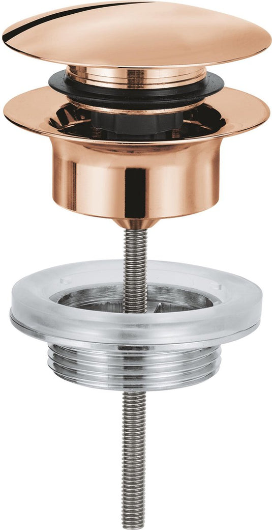 Grohe afvoergarnituur - push-open - warm sunset (brons)