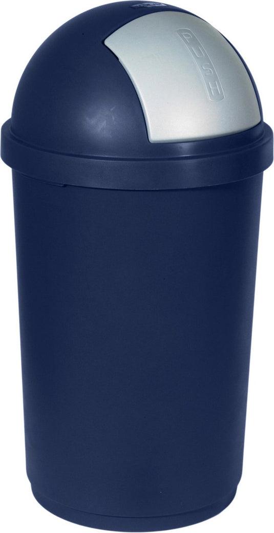 Curver bullet bin prullenbak - 50 l - blauw