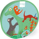 Scratch contour puzzel - dino - 39x19cm - 30 stukjes - 3 jaar