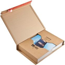Boekverpakking colompac universal bruin 20 stuks