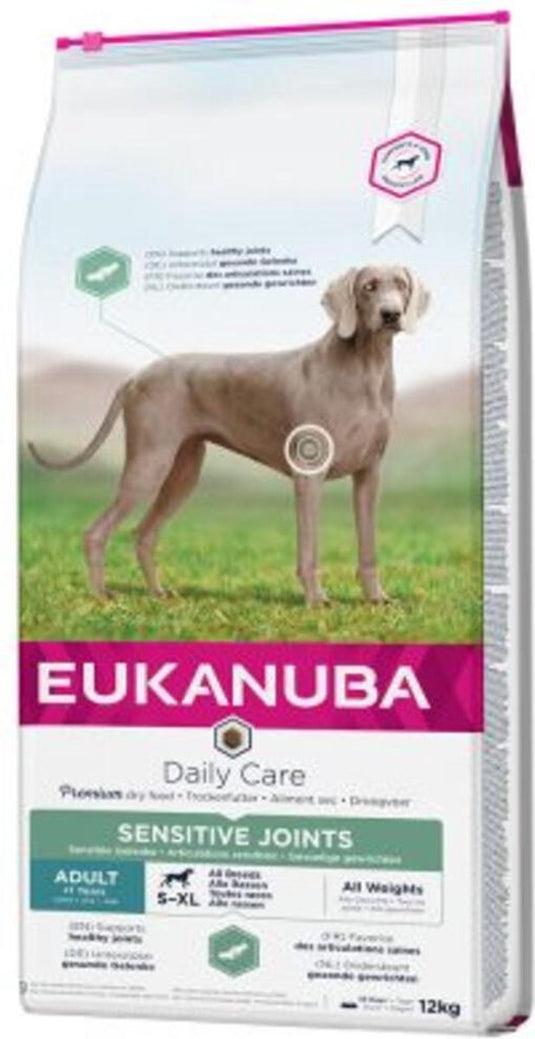Eukanuba daily care - droog hondenvoer - sensitive joints - kip - 12kg