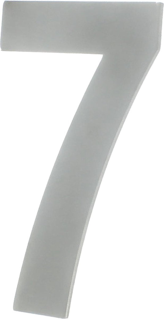Starx huisnummer 130x3mm rvs 7