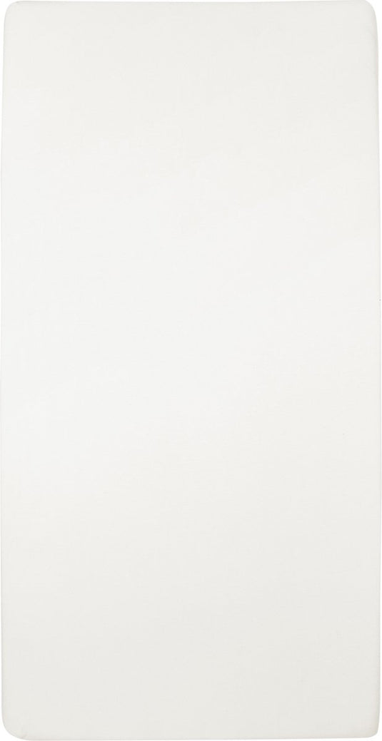 Meyco baby uni hoeslaken wieg - offwhite - 40x80 90cm