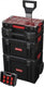 Patrol qbrick system pro serie - mobiele werkplaats - 5-in-1 systeem - opklapbaar handvat - grote wielen