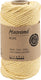 Creativ company macramé koord 4 mm 55 m lichtgeel