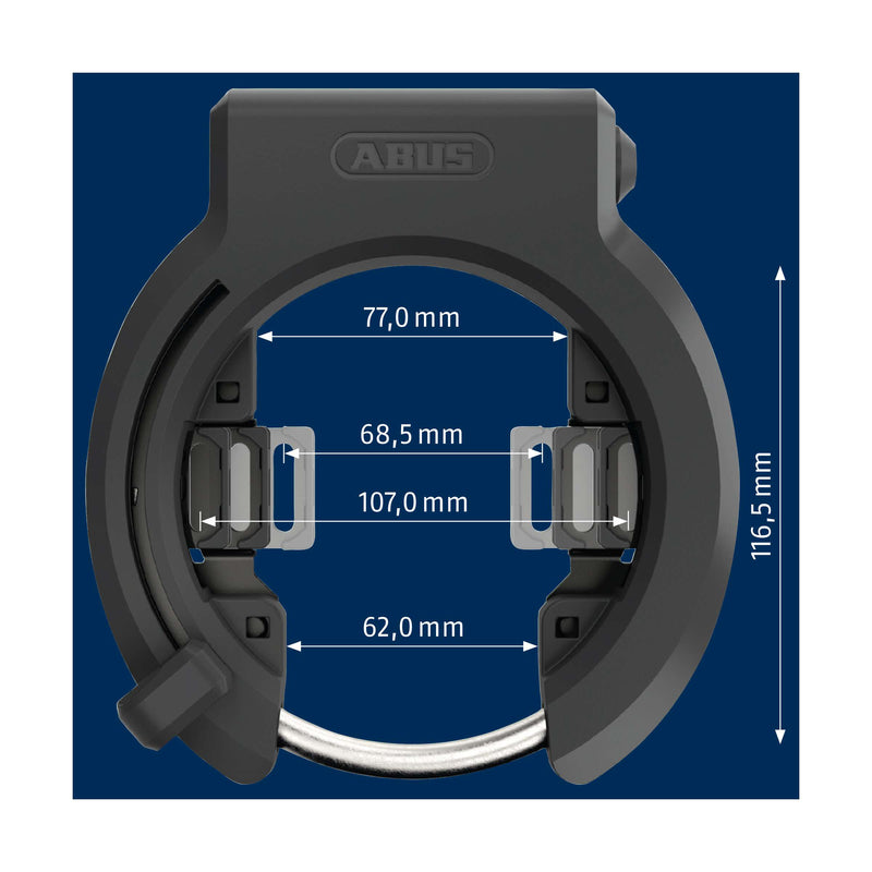 Load image into Gallery viewer, Abus Frame ringslot 6950M R XPlus. Security Level 9. Met grote wiel opening
