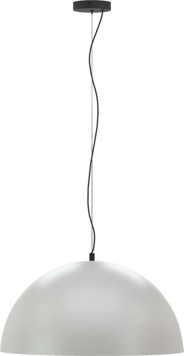 Eglo gaetano 1 hanglamp - e27 - ø 53 cm - grijs wit