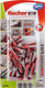 Fischer 534992 duopower 5 x 25 k nv 2-componenten plug 25 mm 5 mm 1 set(s)
