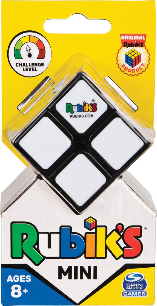 Rubik's cube mini - 2x2-kubus voor kleurrijke uitdagingen onderweg