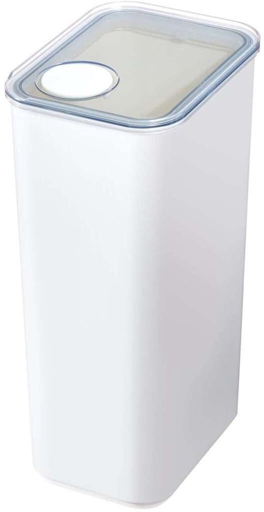 Idesign - crisp voorraadpot xl - gerecycled polypropyleen - wit