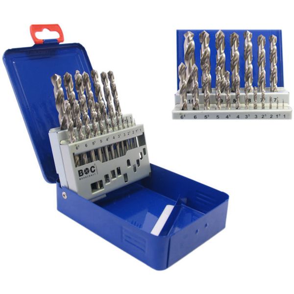 Load image into Gallery viewer, Hss boren-set 19-delig in pvc box
