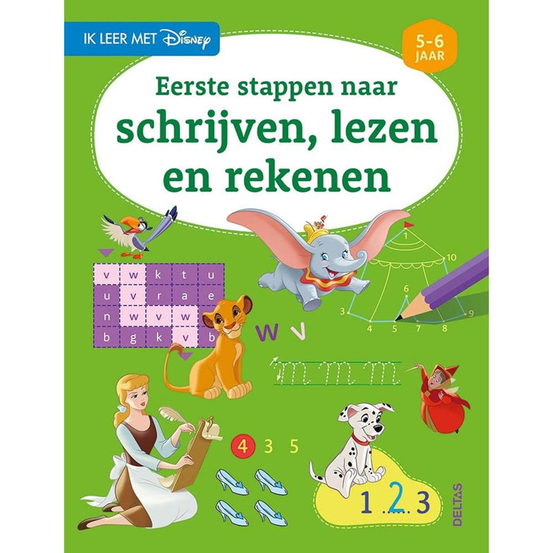 Load image into Gallery viewer, Deltas disney ik leer met schrijven, lezen en rekenen (5-6 j.)
