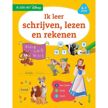 Deltas disney ik leer schrijven, lezen en rekenen (6-7 j.)