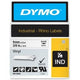 Dymo labeltape 18443 9mmx5.5m zwart, wit