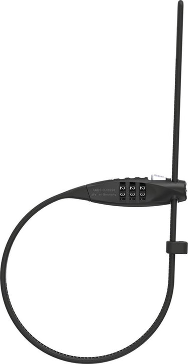 Abus combiflex travelguard cijferslot 45cm - zwart