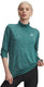 Under armour tech 1 2 zip- twist-grn dames sporttrui - rack groen - wit