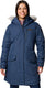 Columbia suttle mountain™ long insulated jacket women's outdoorjas - collegiate navy - maat s