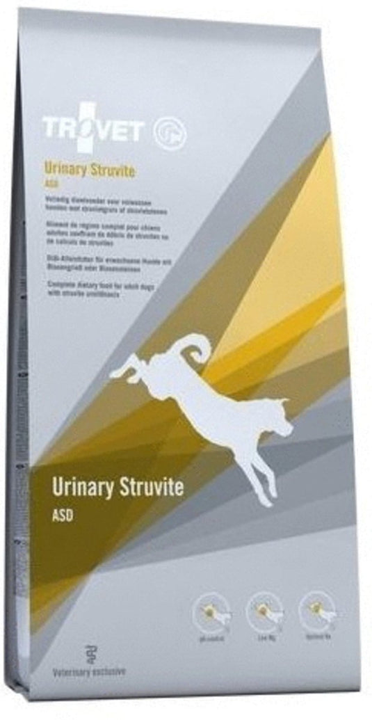 Trovet asd urinary struvite dog - hondendieetvoer - gevogelte 12.5 kg